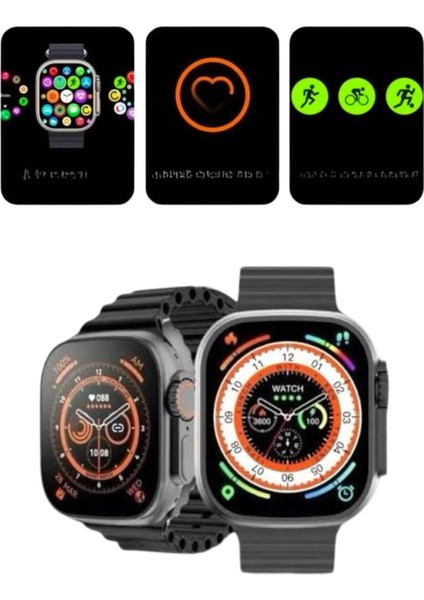 Renkli Akıllı Saat, Uzun Pil Süresi, Çağrı Cevaplama, Kordon Hediyeli, Android ve Ios Uyumlu fiyatları
