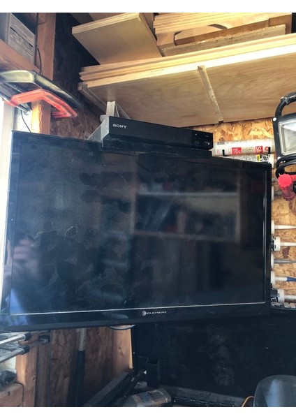 Yeni Tv Üzerinden DVD Rafı (Sadece Plastik Aparattır!!!)