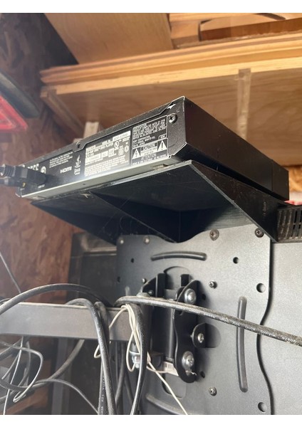 Yeni Tv Üzerinden DVD Rafı (Sadece Plastik Aparattır!!!) indirimleri