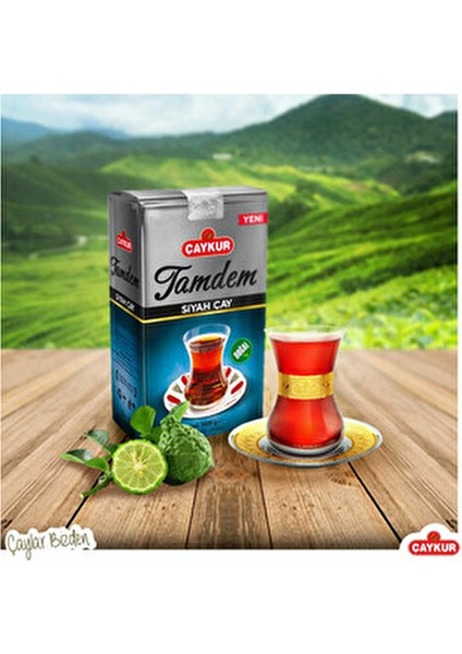 Tamdem 1000 gr Bergamot Aromalı Siyah Çay Doğal İçerik ile Mükemmel Lezzet fiyatları