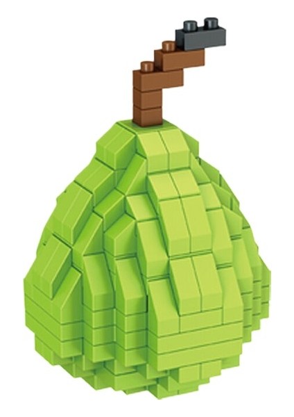Tengda Mini Meyve Yapı Taşları 3D Model Yapı Taşları Erkek Kız Tatil Hediye Çocuk Eğitici Oyuncak (Yurt Dışından)