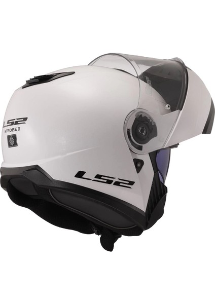 Strobe 2 Çene Açılır Kask Beyaz modelleri