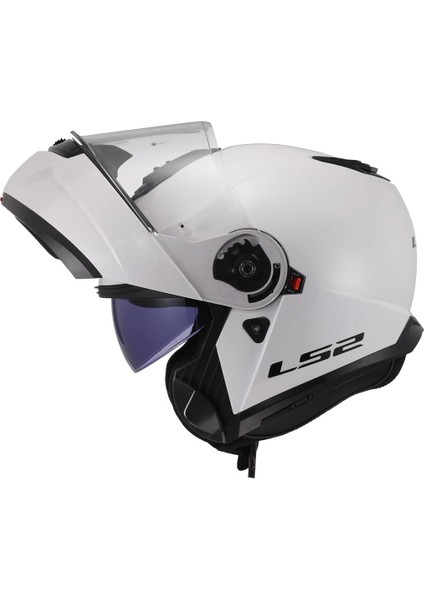 Strobe 2 Çene Açılır Kask Beyaz fırsatları