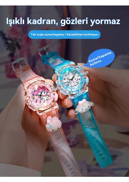 Çocuklar 3-9 Yaş Kulomi Işıklı Saat Oyuncakları (Yurt Dışından) modelleri