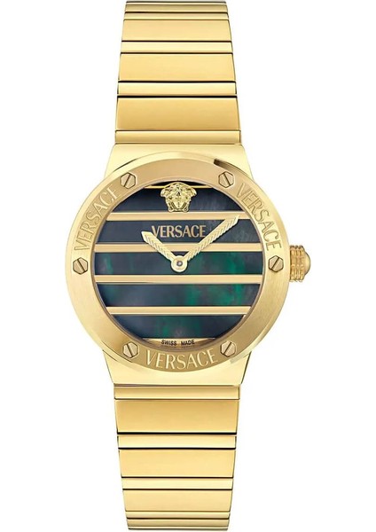 Greca Logo Pearl 28 mm Quartz Saat VRSCVE0S00525