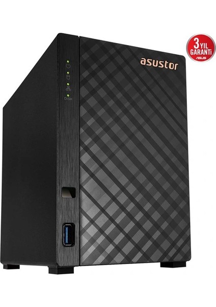 AS1102TL (2X22TB Desteği) Raıd(0-1) Nas Depolama Ünitesi