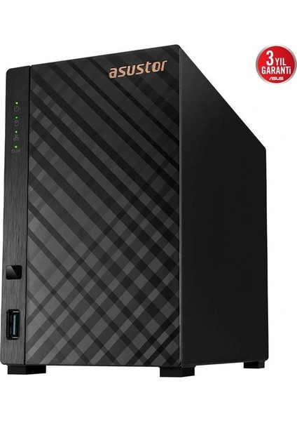 AS1102TL (2X22TB Desteği) Raıd(0-1) Nas Depolama Ünitesi