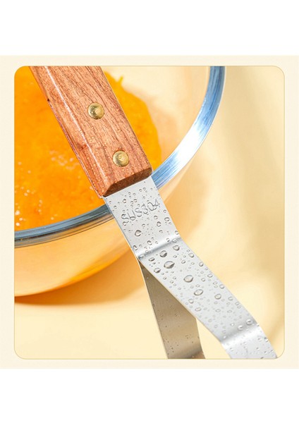 Adet Patates Ezici, Vintage Mutfak Gereçleri Paslanmaz Çelik Yuvarlak Patates Ezici, Ahşap Saplı Ezici ve Reçel Makinesi (Yurt Dışından) fırsatları