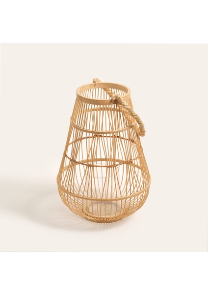 Tam Dao Deniz Çayırı Fener 22X12X31 cm Natural