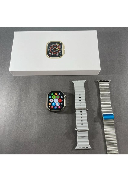 Şık Ultra 2 Akıllı Saat, Metal ve Alpine Kordon, Hediye, Güncel Versiyon modelleri