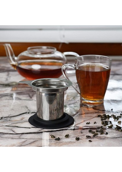 Çay Demleme Aparatı Çay Süzgeçleri Gevşek Çay Için Ince Gözlü Çay Süzgeci Gevşek Yaprak Çay Için Büyük Kapasiteli Çay Demleyici (Yurt Dışından) modelleri