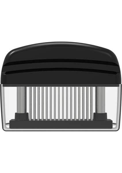 48 Bıçaklı Iğne Et Dövücü Paslanmaz Çelik Bıçak Et Biftek Tokmak Et Dövücü Çekiç Tokmak Siyah (Yurt Dışından)