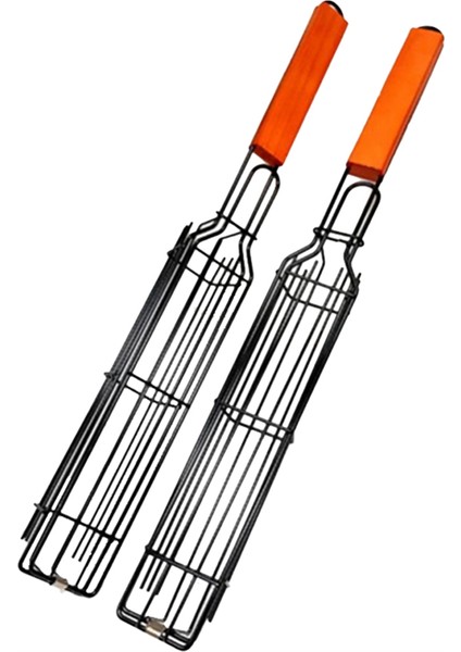 Adet/takım Taşınabilir Barbekü Izgara Sepeti Paslanmaz Çelik Barbekü Izgara Sepeti Aletleri Örgü Mutfak Aletleri Barbekü Rafı (Yurt Dışından) fırsatları