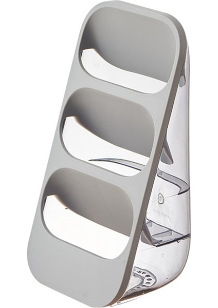 Çok Fonksiyonlu Mutfak Saklama Rafı, Çatal, Kaşık, Bıçak, Peçete, Bulaşıklık, Gri (Yurt Dışından)