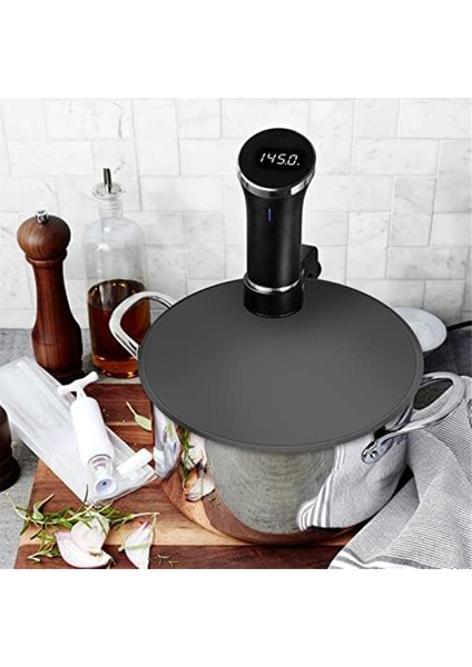 Hassas Pişirme Için Sous Vide Kapağı - Anova Culinary Sous Vide Hassas Pişirici ve Gri Tencereye Kadar Uygun (Yurt Dışından) fırsatları