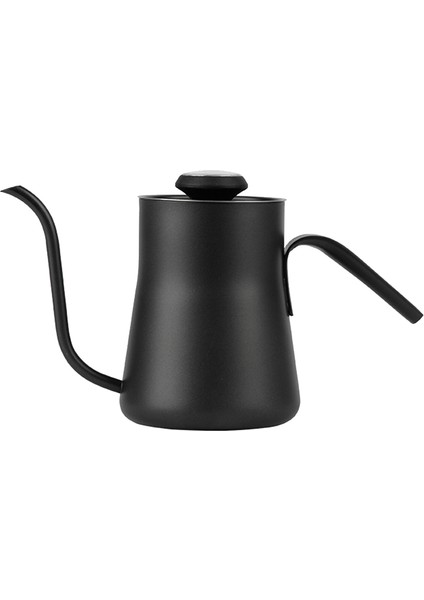 Termometreli 550ML Paslanmaz Çelik Kahve Damlama Kazanı Kaz Boynu Kahve Demliği Kahve Demlikleri (Yurt Dışından)
