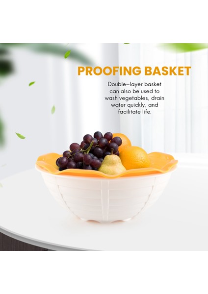 Plastik Fermantasyon Sepeti Ekmek Mayalama Sepeti Mutfak Ekşi Maya Sepeti (Yurt Dışından) fırsatları