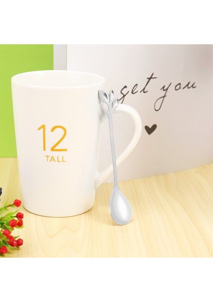 Kaşık + 5 Çatal Paslanmaz Çelik Yaprak Kahve Kek Kaşık Çatal Tatlı Kaşıkları, Karıştırma Çay Kaşığı Seti Gümüş (Yurt Dışından) modelleri