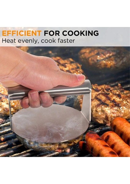 Paslanmaz Çelik Hamburger Et Presi Yuvarlak Kare Burger Et Presi Mutfak Aleti Et Presi Plakası (Yurt Dışından) modelleri