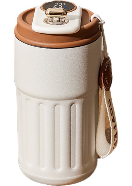 450ML Akıllı Termos Şişe Dijital LED Sıcaklık Kahve Kupası Paslanmaz Çelik Termal Kupa Bardak Taşınabilir Mataralar, B (Yurt Dışından)