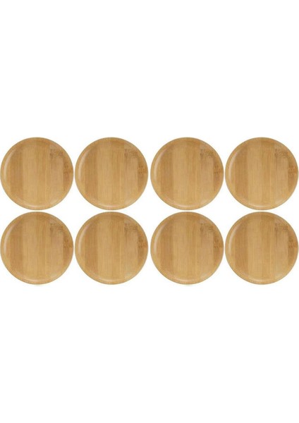 Adet Şarap Kadehi Üstü, 4 Inç Şarap Kadehi Üstü, Bambu Şarap Kadehi Üstü Bardak Altlıkları (Yurt Dışından)