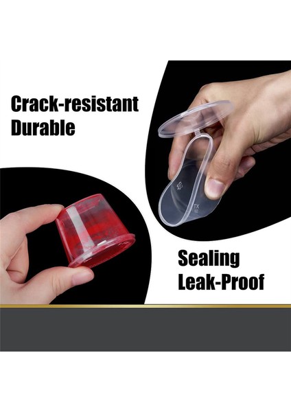 100 Adet Kapaklı Küçük Plastik Kaplar, 25 ml Küçük Sos Kapları, Sos Sosları, Salatalar Için Plastik Kaplar, Jöle Kapları (Yurt Dışından) fiyatları