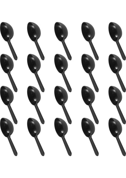 20 Adet Kahve Ölçü Kaşığı Plastik Ölçü Yemek Kaşığı Kahve, Çay ve Süt Tozu Kaşıkları (7G/0.25OZ/SIYAH) (Yurt Dışından) fiyatları