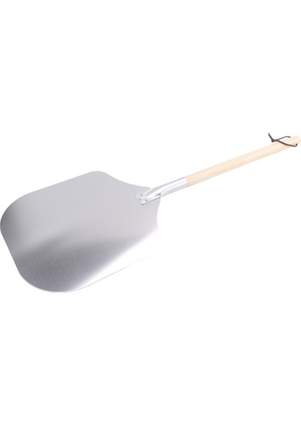 Pizza Itici, Paslanmaz Alüminyumdan Yapılmış Pizza Küreği (90 Cm) - Yuvarlak Kenarlı Pratik ve Sağlam Dişli Pizza Kaldırıcı (Yurt Dışından)