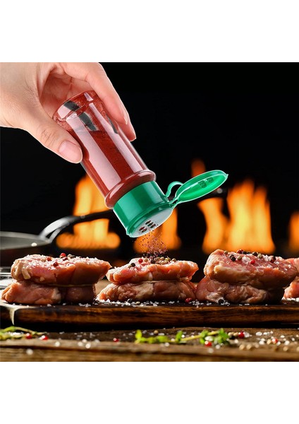 50 Adet Plastik Baharat Kavanozları, Çalkalayıcı Kapaklı Baharat Kapları, Plastik Baharat Şişeleri, Baharat Çalkalayıcı Kavanozlar 3.3OZ/100ML Yeşil (Yurt Dışından) fırsatları