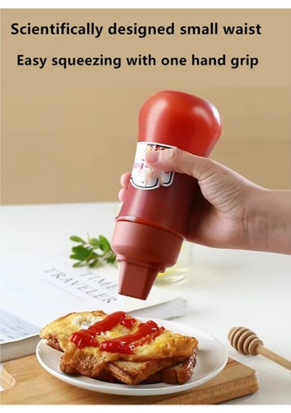 Ölçekli Ev Tipi Sıkma Sos Şişesi Salata Ketçap Baharat Şişesi Mutfak Baharat Şişesi Reçel Sıkma Şişesi (Yurt Dışından) fiyatları