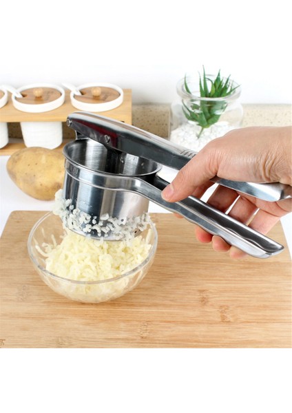 Patates Ezici, Patates Püresi Için Ağır Hizmet Tipi Paslanmaz Çelik Ezici, Ergonomik Saplı Tatlı Patates Ezici Mutfak Aleti (Yurt Dışından) fiyatları