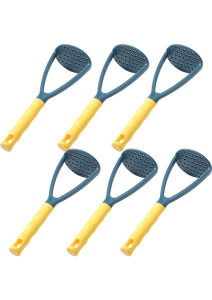 Preslenmiş Patates Ezici Püre Püresi Suyu Yapıcı Patates Itici Pürüzsüz Patates Püresi Kırıcı Meyve Aletleri Mutfak Mavi (Yurt Dışından)