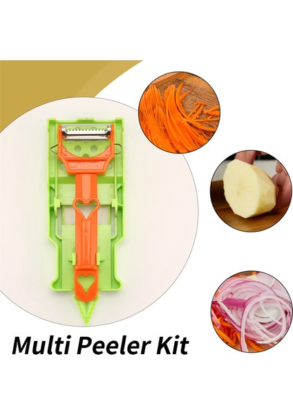 Soyucu, Dilimleyici, Çok Amaçlı Soyucu Seti, Mutfak Için Ev Tipi Çok Amaçlı Meyve Soyucu, Sebze ve Meyve Dilimleyici, Çok Amaçlı Bıçaklı Soyucu (Yurt Dışından) fırsatları