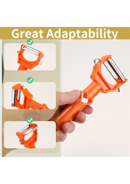 Soyucu, Dilimleyici, Çok Amaçlı Soyucu Seti, Mutfak Için Ev Tipi Çok Amaçlı Meyve Soyucu, Sebze ve Meyve Dilimleyici, Çok Amaçlı Bıçaklı Soyucu (Yurt Dışından) indirimleri