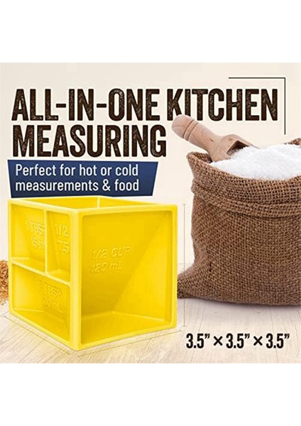 Pişirme Ölçü Kapları, Bulaşık Makinesinde Yıkanabilir Ölçü Kapları, Ölçü Kaşıkları, Plastik Ölçü Kaşığı (Yurt Dışından) fiyatları