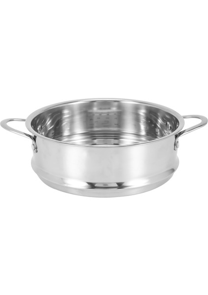 Çorba Tenceresi, Süt Tenceresi, Mutfak Aletleri Için Çift Kulaklı 16 cm Kalınlaştırıcı Gıda Buhar Rafı Paslanmaz Çelik Buharlı Pişirici (Yurt Dışından)
