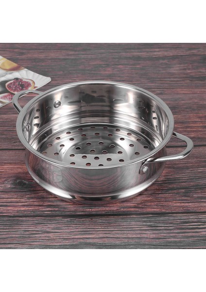 Çorba Tenceresi, Süt Tenceresi, Mutfak Aletleri Için Çift Kulaklı 16 cm Kalınlaştırıcı Gıda Buhar Rafı Paslanmaz Çelik Buharlı Pişirici (Yurt Dışından) fırsatları