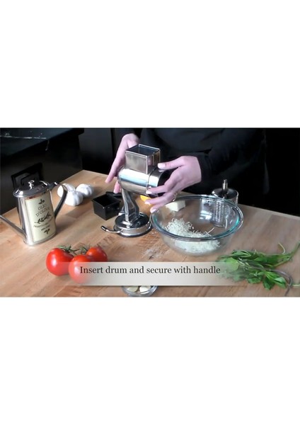 Tamburlu Çok Fonksiyonlu Sebze Değirmeni Rende, Sebze Doğrayıcı, Dilimleyici ve Parçalayıcı, Patates Havuç Parçalayıcı (Yurt Dışından) fırsatları