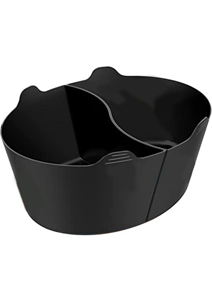 Silikon Yavaş Pişirici Bölücü, Yavaş Pişirici Aksesuarları Pişirme Astarı, Çoğu 6-8 Qt Oval Şekilli Yavaş Pişirici Için (Yurt Dışından)