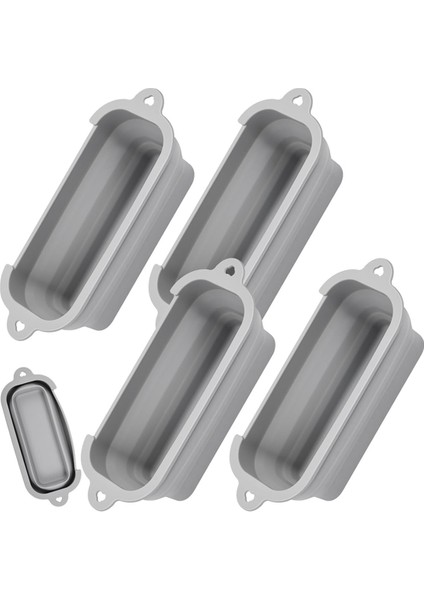 Blackstone 17 Inç, 22 Inç, 28 Inç, 30 Inç Izgara ve Yeniden Kullanılabilir Silikon Izgara Yağ Tutucu ile Uyumlu 4 Adet Yağ Kabı Astarı (Yurt Dışından)