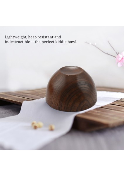 Restoranlar ve Oteller Için 4 Adet Yaratıcı ve Basit Ahşap Dipsiz Ahşap Kase Pratik Çorba Kasesi (Yurt Dışından) indirimleri