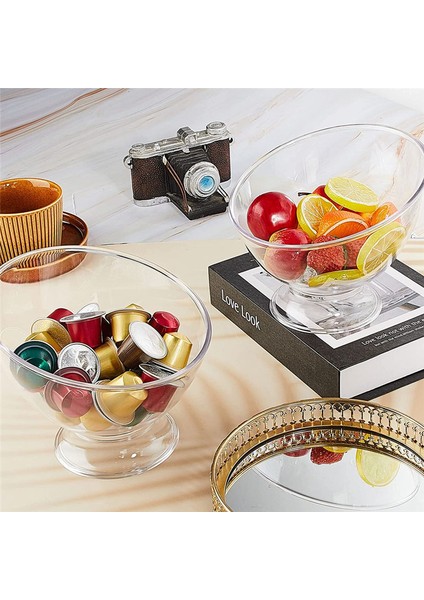 Adet Şeffaf Kahve Kapsülü Tutucu Plastik Kahve Kapsülü Kabı Krema Tutucu Kahve Saklama Salata Kasesi Şekerleme Kabı (Yurt Dışından) indirimleri