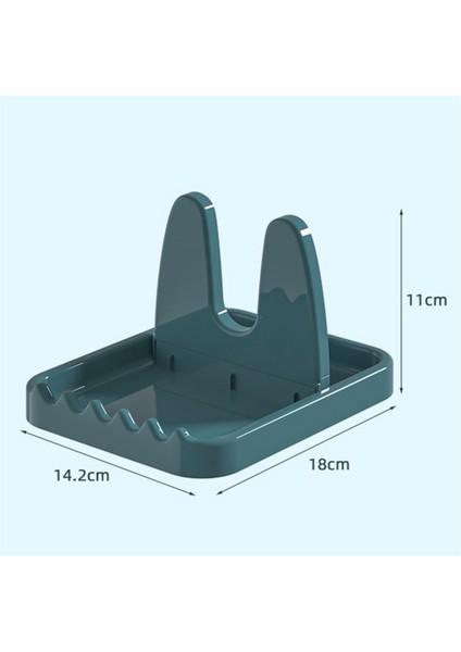 Plastik Tencere Kapağı Rafı Katlanabilir Tencere Kaşık Tutucu Standı Çatal Spatula Rafı Tava Kapağı Rafı Sofra Takımı Saklama Rafı (Yurt Dışından) fiyatları