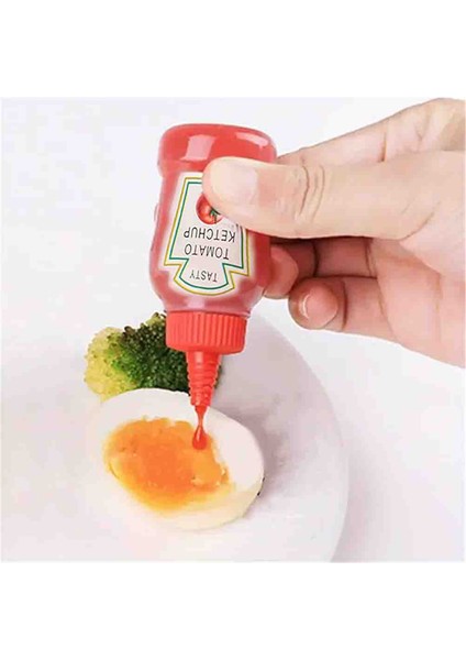 Bento Kutusu Aksesuarları Için Mini Ketçap Şişeleri, Mini Sos Şişeleri, Plastik Şişeler ve Kaplar, Boş Ketçap (Yurt Dışından) indirimleri