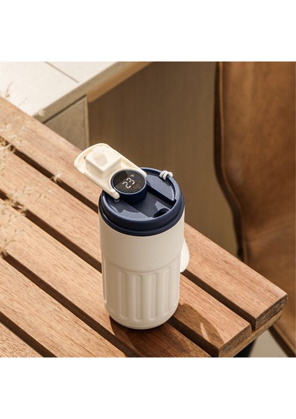 450ML Akıllı Termos Şişe Dijital LED Sıcaklık Kahve Kupası Paslanmaz Çelik Termal Kupa Bardak Taşınabilir Mataralar, D (Yurt Dışından) indirimleri
