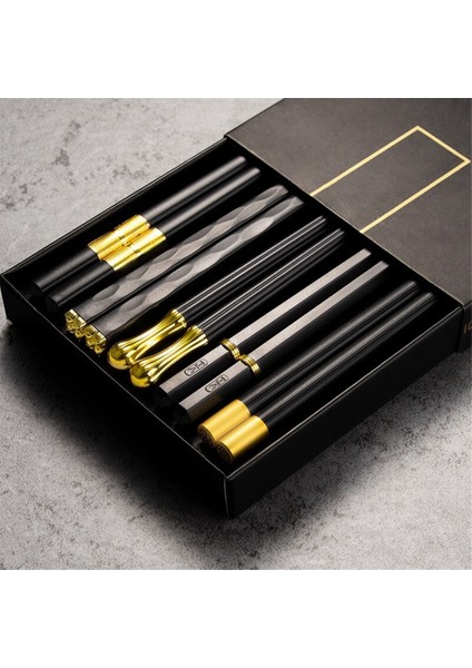 Çift Yemek Çubuğu Yeniden Kullanılabilir Yemek Çubukları Bulaşık Makinesinde Yıkanabilir Gıda Sınıfı Yemek Çubukları Kaymaz Kullanımı Kolay (Yurt Dışından) fiyatları