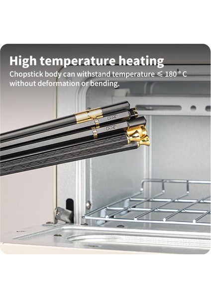 Çift Yemek Çubuğu Yeniden Kullanılabilir Yemek Çubukları Bulaşık Makinesinde Yıkanabilir Gıda Sınıfı Yemek Çubukları Kaymaz Kullanımı Kolay (Yurt Dışından) modelleri