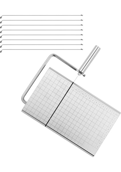 Blok Peynir Dilimleyiciler Için 8 Telli Peynir Kesicili Paslanmaz Çelik Peynir Dilimleyici Kesme Tahtası Peynir Tereyağı (Yurt Dışından) fiyatları