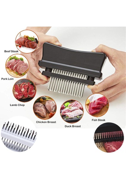 Et Dövücü, Paslanmaz Çelikten Et Dövücü Alet, Elde Taşınabilir Et ve Kümes Hayvanı Dövücü Alet, Sığır Eti Dövülmesi Için (Yurt Dışından) modelleri