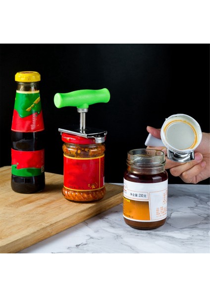 Paslanmaz Çelikten Üretilmiş Manuel Ayarlanabilir Kavanoz Açacakları ve Konserve Açacakları Artrit Kavanozu (Yurt Dışından) modelleri